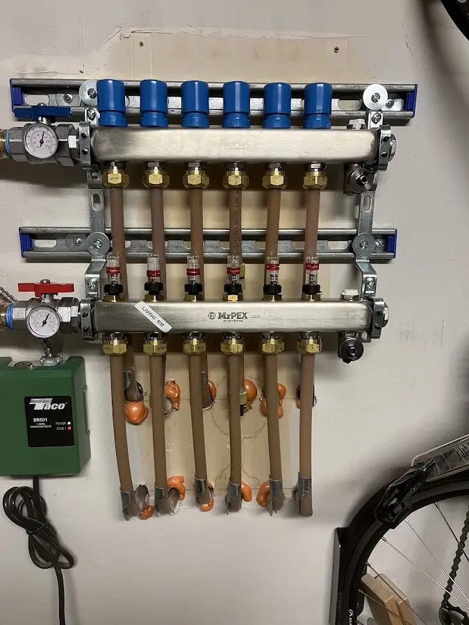 Plumber performing Water Heater Repair at a residential property in Maidencreek