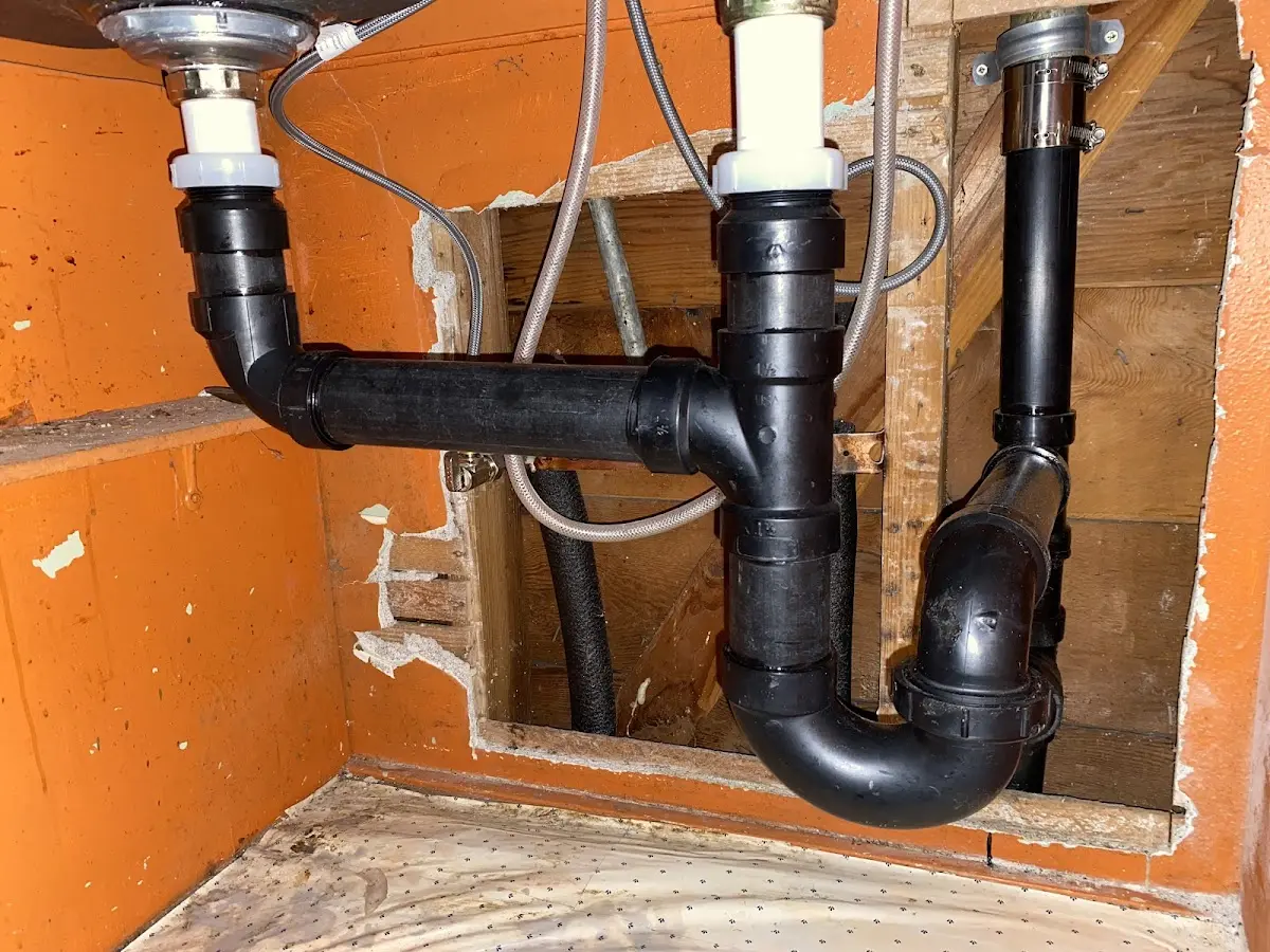 Professional Garbage Disposal Repair equipment and tools on the job in Maidencreek